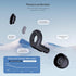 Ear Plugs for Sleeping 30dB Noise Cancelling Ear Plugs for Focus, Study,Concerts, Work Hearing Protection EarPlugs with 4 Size Eartips in XS/S/M/L...