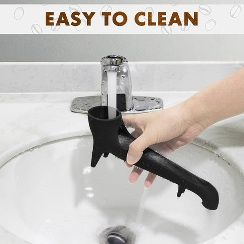 Espresso Machine Water Tank Funnel - Coffee Machine Silicone Funnel & Quick Access Water Funnel for Breville Espresso Machine, Long Funnel Food Gr...