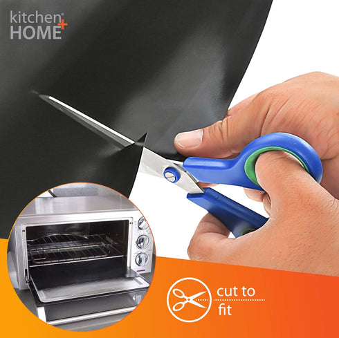 Kitchen + Home Toaster Oven Liner - Heavy Duty 100% PFOA & BPA Free – Non-stick Reusable Toaster Oven Liner...