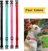 Reflective Dog Collar for Small,Medium, and Large Dogs,Ajustable Nylon Dog Collars with Quick Release Buckle,Pink M...