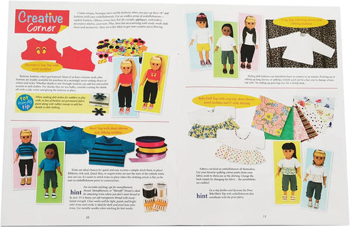 YICBOR Quilting Rulers and Templates, Quick-Trace Doll Fashions Templates Wardrobe Basic Using Five Durable Plastic Template Patterns(1Set=5pcs)...