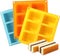 3PCS Mini Loaf Pan, Silicone Mini Bread Loaf Baking Pans,6 Cavities Each Baking Mold for Cakes, Bread, Muffin, Dough, Easy to Pop Out, Dishwasher ...