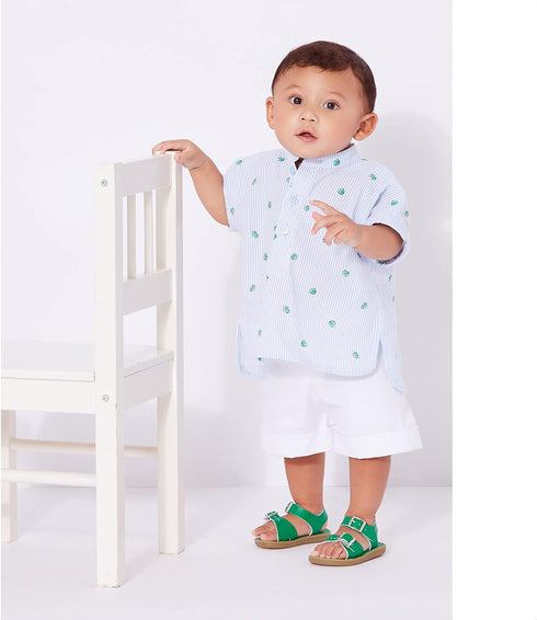New Look Easy Babies' Dress, Shorts, and Pull-Over Top Sewing Pattern Kit, Code N6725, Sizes NB-S-M-L, Multicolor...