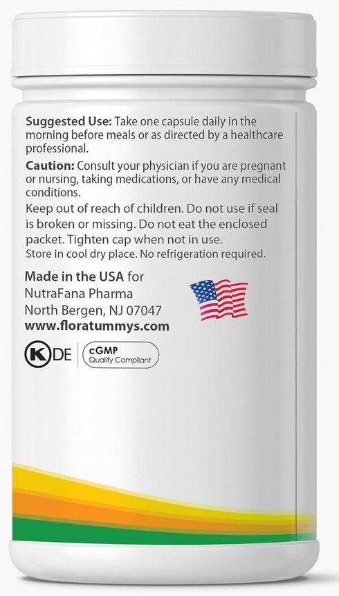 Best Probiotic for Women, Men and Kids. 12 Billion CFU, 4 Probiotic Strains, Prebiotics, Non-GMO, Kosher, Non-Dairy, Gluten Free, Sugar Free, Made...