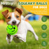 2 Pack Giggle Ball for Dogs Small Funny Wiggle Ball Dog Toys Interactive Dog Toys for Boredom Small Dog Squeaky Balls for Puppy Small Dogs Pug to ...