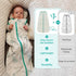 Bamboo Sleep Sack, 0.5 TOG Baby Wearable Blanket Sleep Sack 6-12 Months for Spring and Summer, Plant...