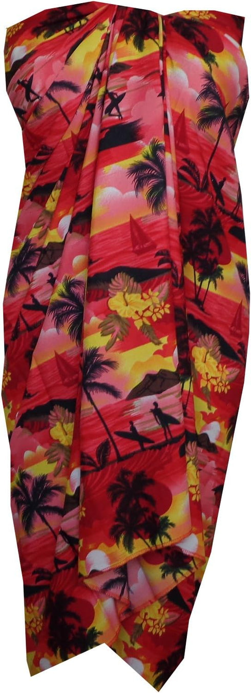 Sarong Wraps for Women Flower Leaf Beach Swimsuit Wrap Plus Size Cover up Pareo...