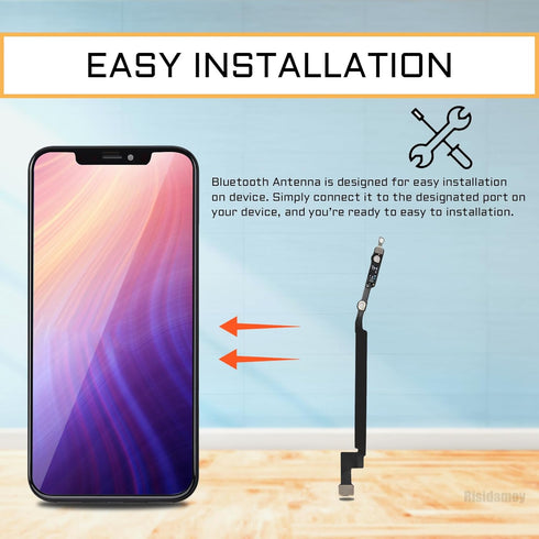 for iPhone 12 Bluetooth Antenna Flex Cable Replacement for iPhone12 Bluetooth Signal Wireless Connection Antenna Part with Fix Tool Repair A2172 A...