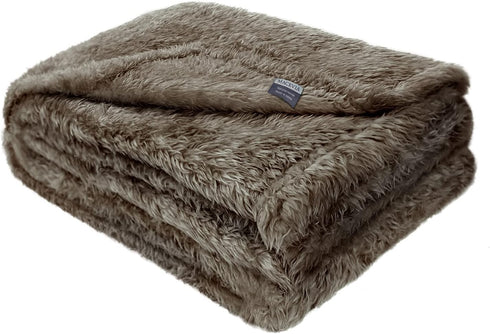 MACEVIA Fluffy Fleece Dog Blankets, Warm Soft Fuzzy Pets Blankets for Puppy, Small, Medium, Large Dogs and Cats, Plush Pet Throws for Bed, Couch, ...