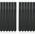 Dry Brush Miniature Painting Dry Miniature Painting Set Hobby Detail Blending Brushes for Effortless Miniature Painting, Scale Model Painting (12 ...