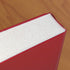 Lineco Red 6" Silk Head Band. Finishing Touch for Bound Books. Bookbinding, DIY, Crafts, Projects, Journals, Scrapbooking, Book Decor. Red...