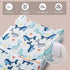 Changing Table Pad Cover Elastic Changing Pad Cover Premium Baby Changing Pad Cover 2 Pack for Boys Girls Unisex Soft Comfortable Safety (Whale & ...