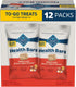 Blue Buffalo Health Bars Natural Crunchy Dog Treats TO-GO, Mini Biscuits, Bacon, Egg & Cheese 1-oz Bags (Pack of 12)...