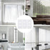 30 Sets (60 Pcs) Clear Vertical Blind Repair Tabs, Vertical Blinds Repair Kit, Vertical Blinds Replacement Slats?Pre-Cut Blind Fixers Peel Back Ad...