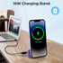 Magnetic Smartphone Camera Snap Grip- Smartphone Handle Photo Holder 10W Qi Wireless Charging Stand Phone Hand Grip with Bluetooth Wireless Remote...