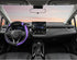 West Llama Customized Auto Car Steering Wheel Cover for Toyota Rav4 Corolla Camry Highlander (Black+Purple-Standard Size)...