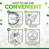 Laundry Detergent Sheets up to 100 Loads - Eco Friendly, Sustainable, Biodegradable & Liquidless Strips, 50 Sheets...
