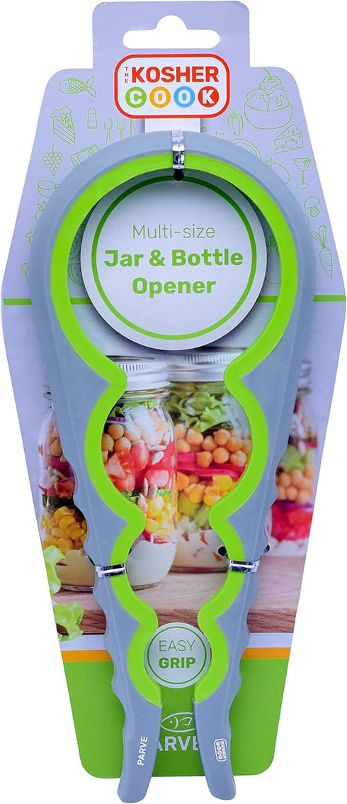 Parve Green Jar Opener Safe Manual Bottle Opener, Comfortable Grip, Food Safe Color Coded Kitchen Accessories...