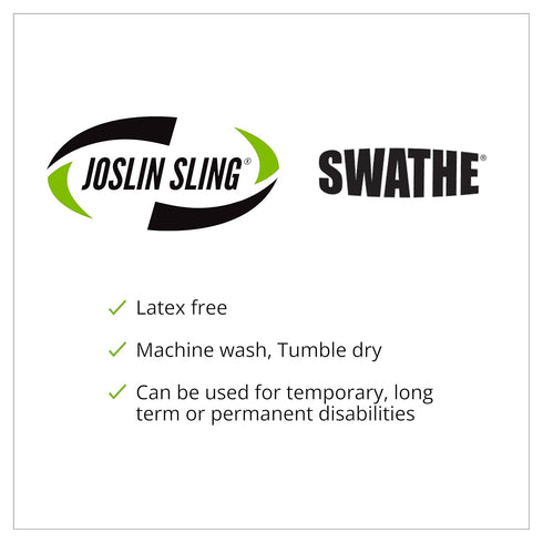 Brownmed - Joslin Sling Swathe - Arm Sling Accessory - Shoulder Stabilizer for Elbow Slings - Immobilizer Strap that Gently Holds the Arm Against ...