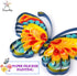 Uniquilling Quilling Paper Quilling Kit for Adults Beginner, 8 * 10-inch Blue Butterfly, Exquisite DIY Paper Filigree Painting Kits Quilling Tools...