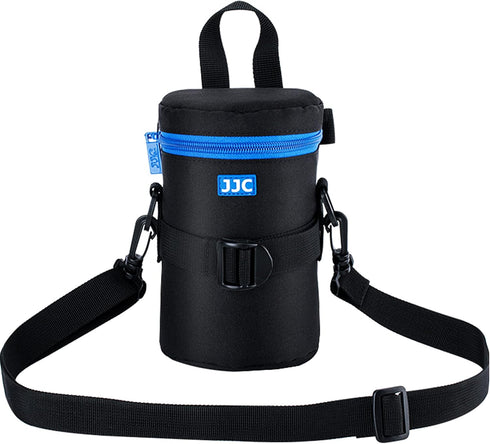 JJC Water Resistant Deluxe Lens Pouch Case Bag, Compatible with Canon RF 85mm f2 Macro/EF 100-300mm/ EF 75-300mm III USM/EF 135mm 2L /24-70mm 4L I...