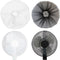2 Pack 16" Fan Cover,Washable Pedestal Fan Dustproof Cover,Protect Kid Children Baby Finger Net Fan Mesh Cover,Summer Home Fan Safety Dust Cover,P...