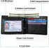 RFID Slim Front Pocket Wallets For Men - Genuine Leather Credit Card Mens Bifold Wallet With 2 ID Windows Zipper Coin Stylish Passcase...