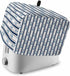 Nautical Anchor 2 Slice Toaster Cover Small Appliance Cover Toaster Dustproof Fingerprint Protectors Machine Washable, Black White Geometric Strip...