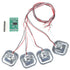 20kg Load Cell, Pressure Sensor 5kg Load Cell and Hx711 Electronic Components Hx711 Load Cell Load Cell Hx711 Used to Measure Force Pressure Displ...