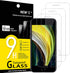 NEW'C [3 Pack Designed foriPhone SE 2022. iPhone SE 2020 Screen Protector Tempered Glass, Case Friendly Anti Scratch Bubble Free Ultra Resistant.....