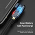 AICase 90 Degree Coiled Charging Cable,Right Angle Design Gaming LED Cord 6ft/1.8m Elastic Nylon Cable,Charge and Sync for Phone XS/XS Max/XR/Phon...