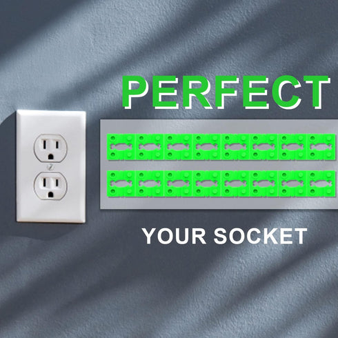 80 Pcs Electrical Spacers, Outlet Spacers for Electrical Box Outlet Spacers Shims Switch Receptacle Spacers Socket Spacers for Household and Indus...