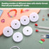 Beading Needles Set, Seed Beads Needles, 20 PCS Straight Beading Thread 12 PCS Big Eye Beading Needles with 6 Elastic Beading String, Needle Threa...
