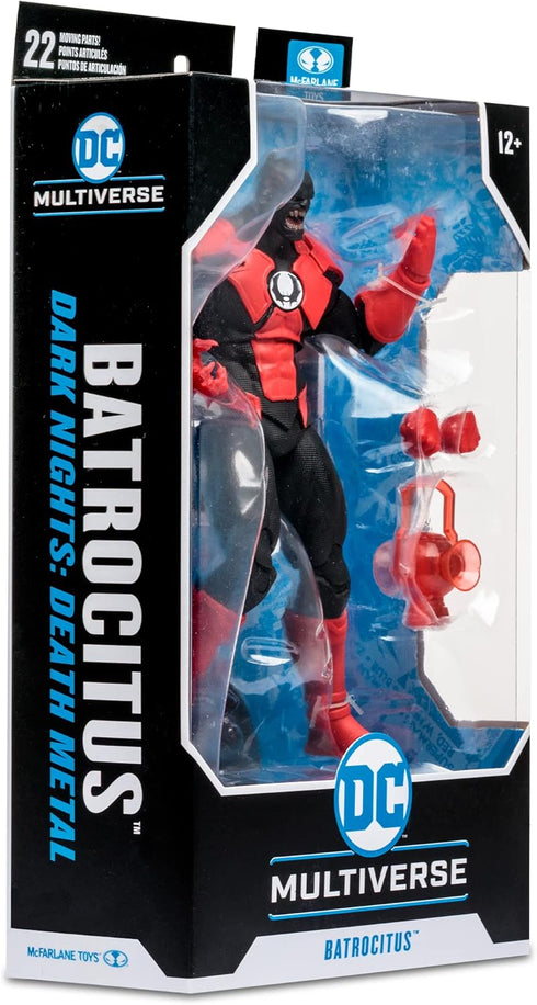McFarlane Toys - DC Multiverse 7IN - BATROCITUS (Dark Metal), Multicolor...