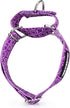 Stylish Camouflage Floral Printed Dog Collar - Adjustable Collar for Small and Medium Large Dogs (M, Purple)...