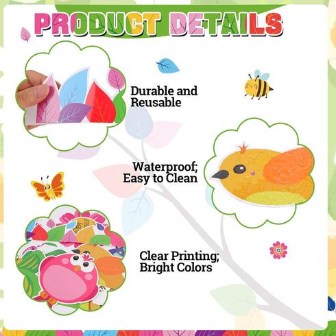 Bulletin Board Decorations Spring Flower Butterfly Affirmation Cutouts Hello Spring Bulletin Board Borders Set for Classroom School Office Decor T...