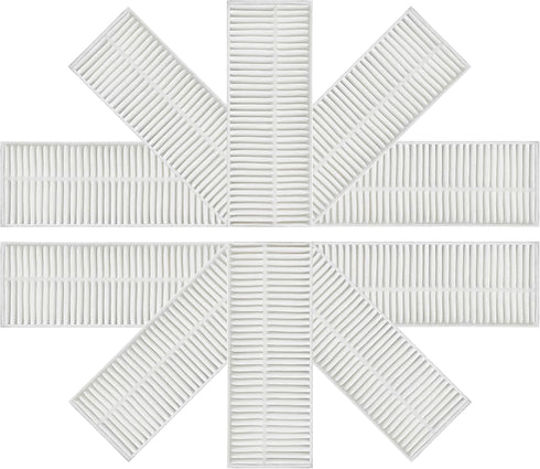 10 Pack Replacement HEPA Filters Kit for LS1 Robot Vacuum and Mop Combo...