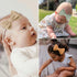 Baby Girl Headbands and Bows, Newborn Infant Toddler Nylon Elastics Hairbands Hair Accessories...