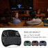 iPazzPort (Newest Upgrade) Mini Bluetooth Keyboard with Touchpad (Handheld Keyboard), Backlit Mini Wireless Keyboard with 2.4G USB Dongle for Goog...