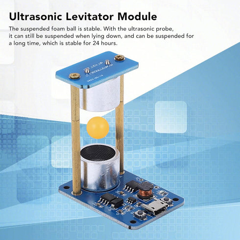 Ultrasonic Suspension Standing Controller, Ultrasonic Suspension Module Acoustic Levitator Standing Controller for Students or DIY Enthusiasts to ...