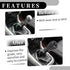 5 Speed Manual Gear Shift Knob - Car Gearbox Stick Shifter Lever Knob - for Chevrolet Cruze 2008-2012 Plastic Faux Leather Black Silver Tone - 1 P...