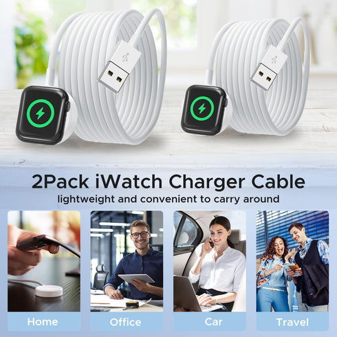 ?????????? ???????????????? for Apple Watch Charger, Magnetic Wireless iWatch Charger Fast Charging Cordless Travel Cable 3.3FT Compatible with iW...