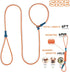 No Pull Dog Leash Slip Lead Dog Leash Dog Leash for Small Medium Large Dogs 6Ft 8 Colors Classic Dog Leash Dog Rope (Orange)...