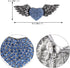 EVER FAITH Austrian Crystal Victorian Style Love Heart Angel Wing Stunning Brooch...