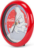 Mark Feldstein & Associates Coca Cola Polar Bear Hugs Festive Red 8 inch Holiday Carol Sound Clock...