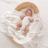 Insular Muslin Swaddle Blanket, Baby Swaddle Wrap for Boys and Girls, Receiving Blanket Large 47 x 47 inches, Baby Essentials, 2 Pack, Green&Duck...