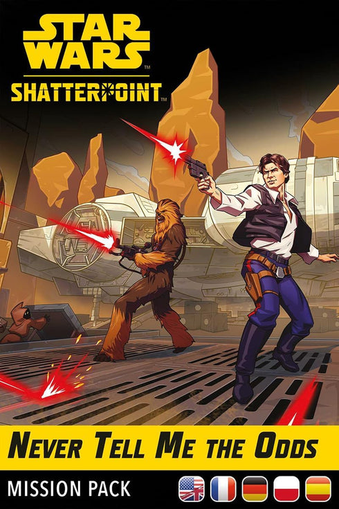 Star Wars Shatterpoint Never Tell Me The Odds Mission Pack - Tabletop Miniatures Game, Strategy Game for Kids and Adults, Ages 14+, 2 Players, 90 ...