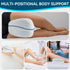 Knee & Leg Pillows Foam Support Pillow for Sleeping for Back Pain,Leg Pillow for Sleeping On Side, Memory Foam Cushion Knee Support Pillows,Pregna...