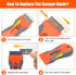 2 PCS Razor Blade Scraper, Glass Scraper Scraping Tool with 20PCS Steel & Plastic Extra Blades for Removing Stickers, Papers, Food Residue, Paint,...