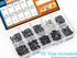500pcs Laptop Notebook Computer Screw Kit Set for IBM HP Dell Lenovo Samsung Sony Toshiba Gateway Acer...